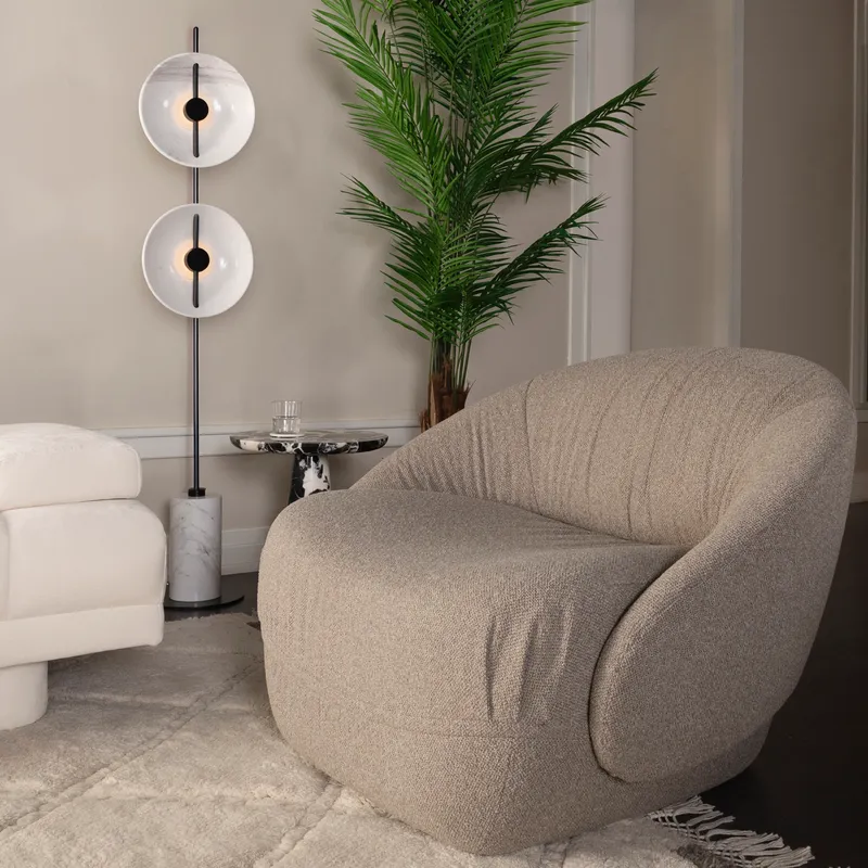 JULIE armchair taupe