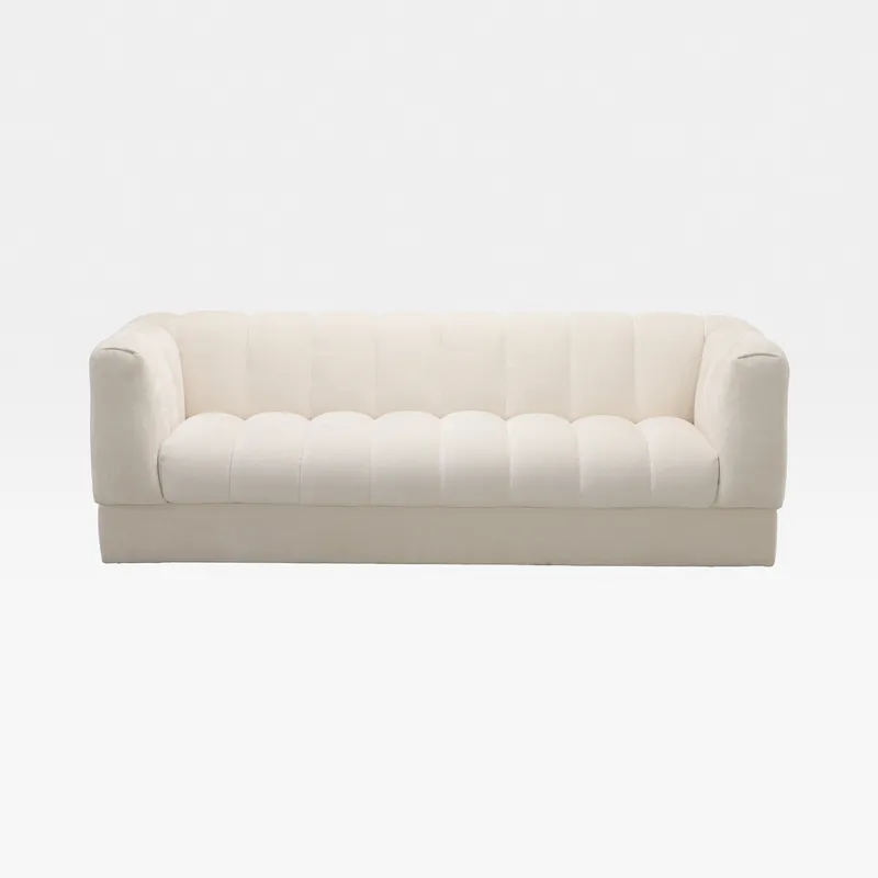 DYLAN 2 seater sofa white