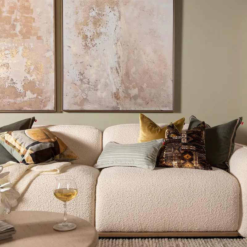 MAYARI cushion cover gold - 50x50cm