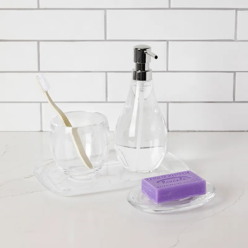 DROPLET tumbler clear