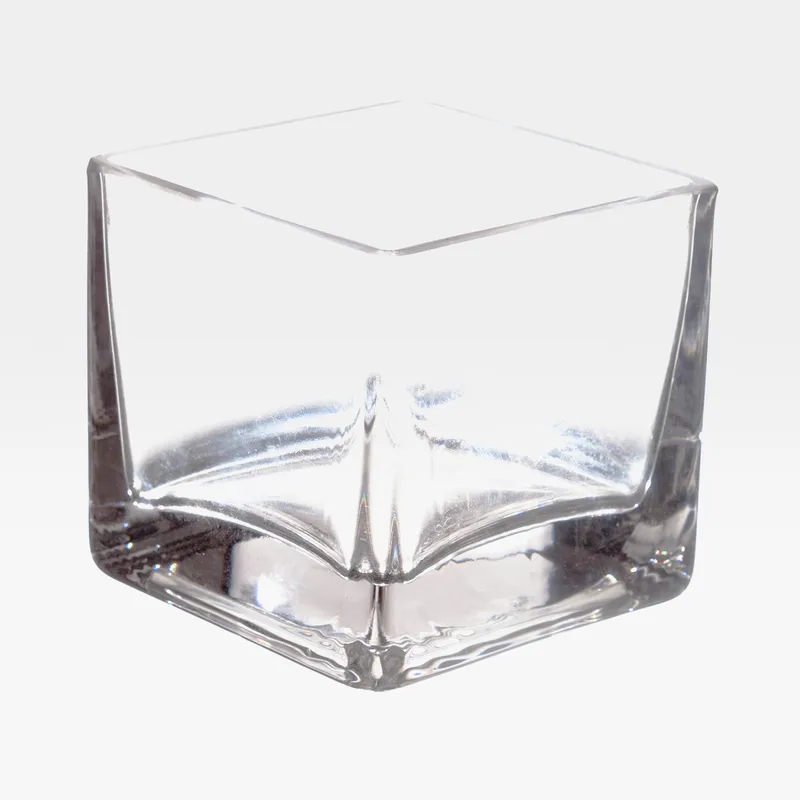 DUSTRA tea light holder clear