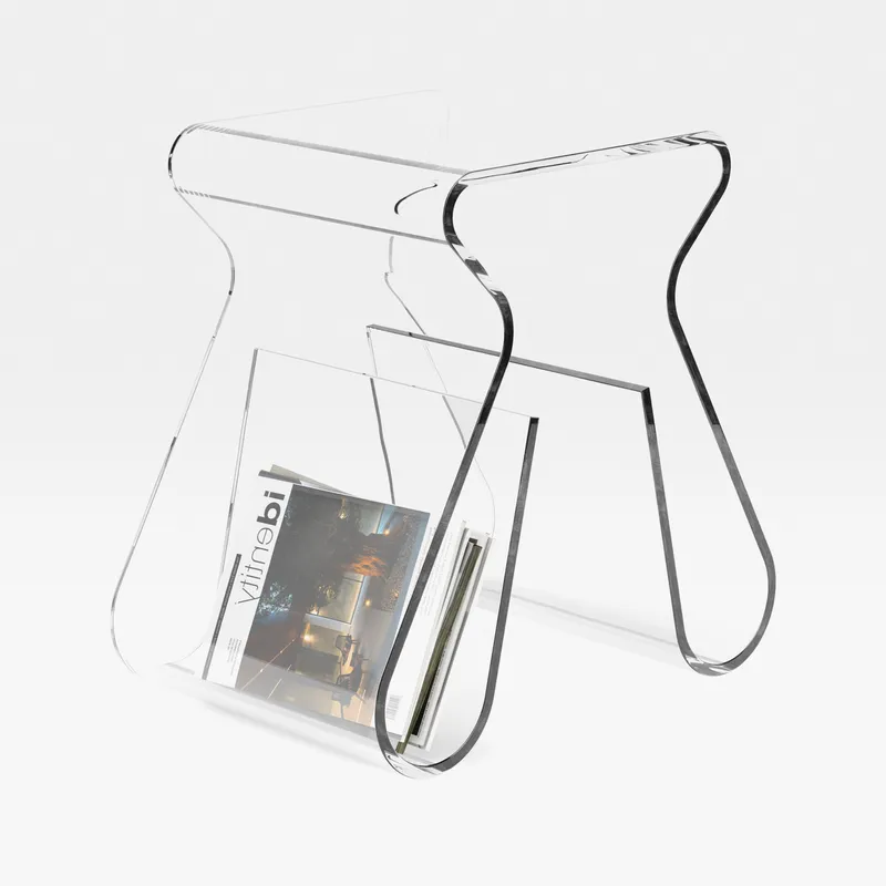 MAGINO stool clear - 43x42cm