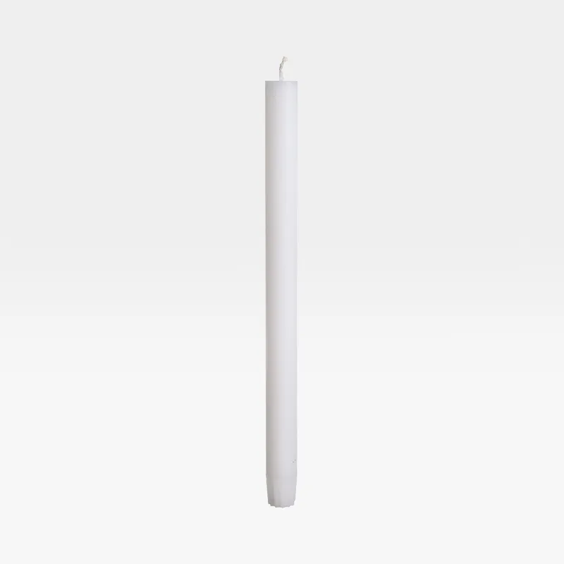 COLUMN candle white - H30cm