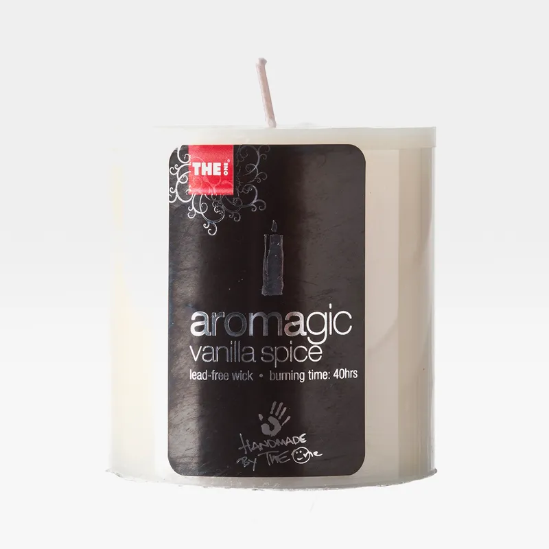AROMAGIC vanilla spice candle cream - 8x8cm