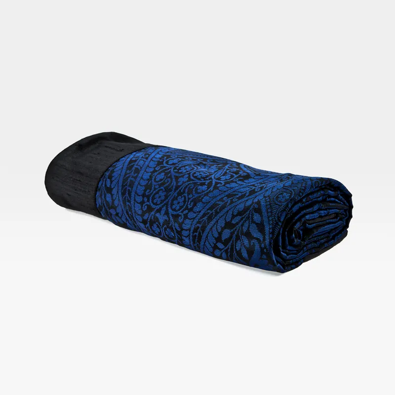 PAISLEY throw blue - 110x170cm