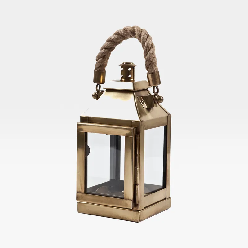 NICOLAS lantern gold - H27cm
