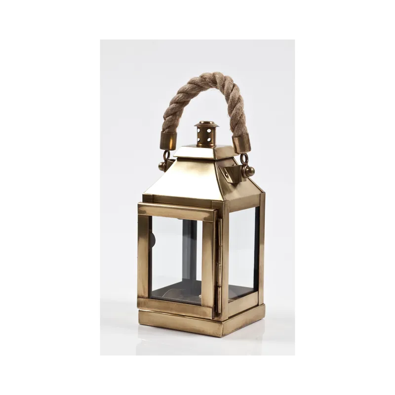 NICOLAS lantern gold - H27cm