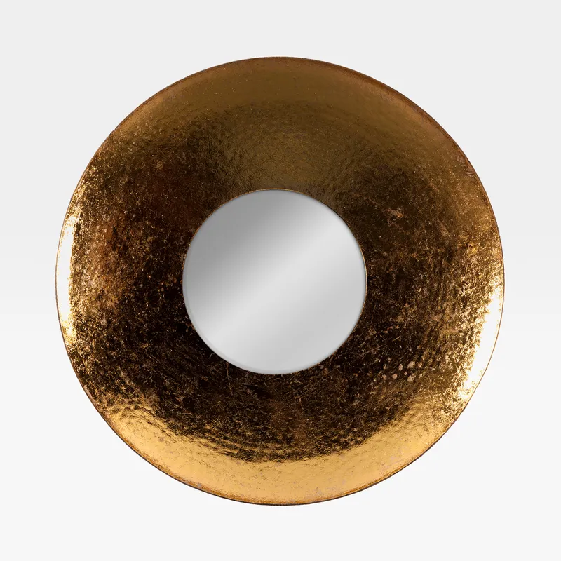 XEO wall mirror gold - dia 30cm