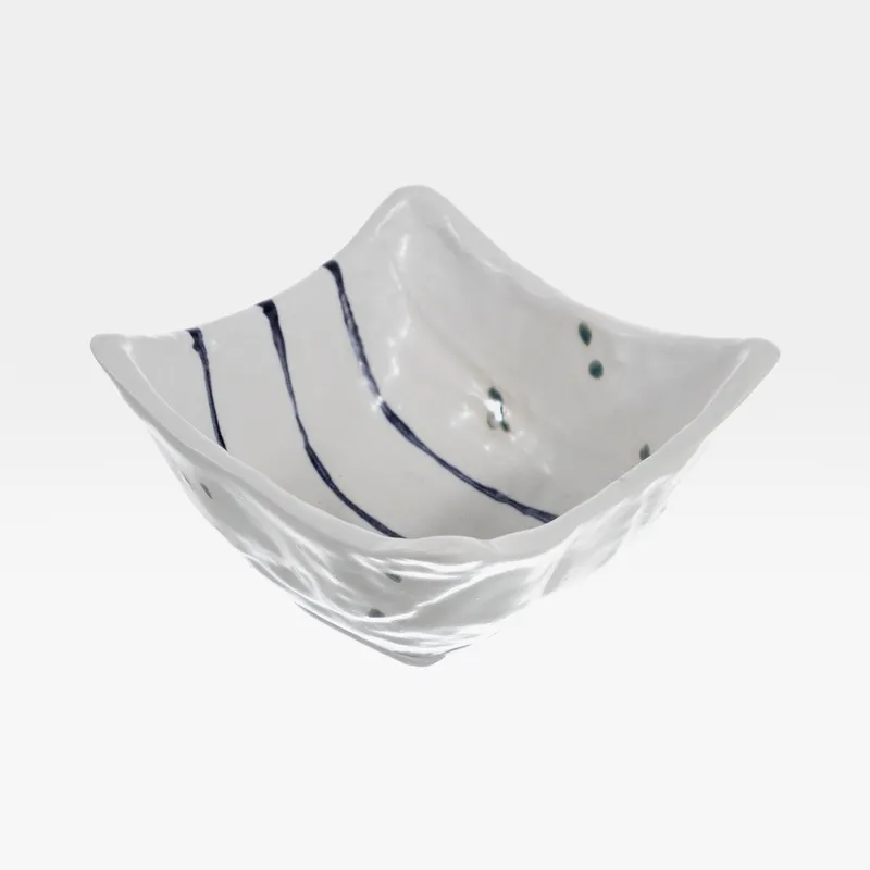URI bowl square white - 10cm