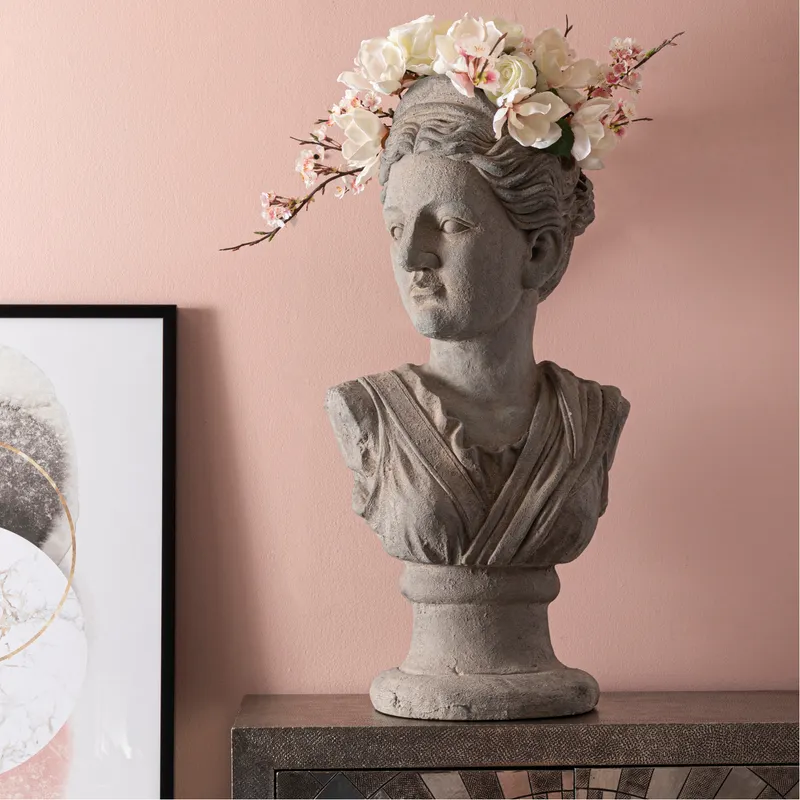 MAGNOLIA stem cream/pink - H30cm