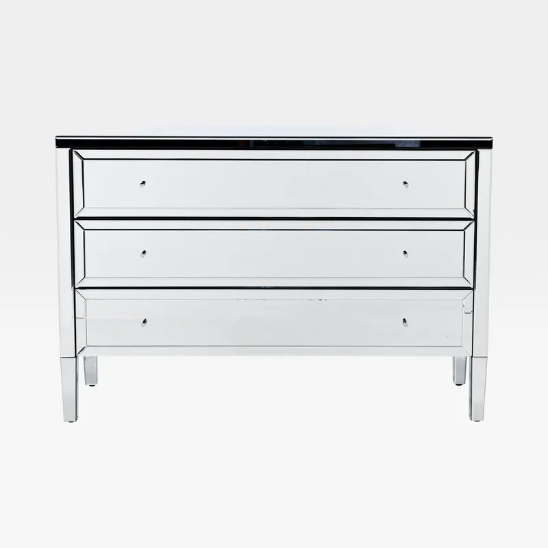 KIWIN chest of 3 drawers clear