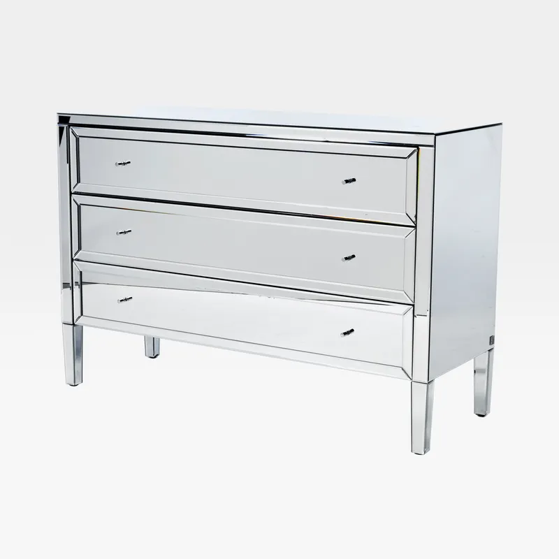 KIWIN chest of 3 drawers clear