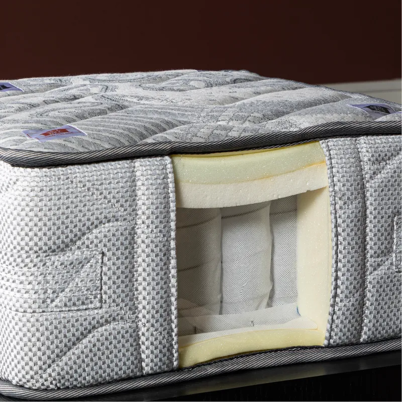 HOTEL pocket memory mattress grey firm - 180x200cm