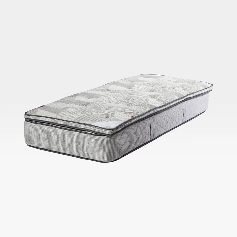 BLISS memory foam mattress pad grey - 120x200cm