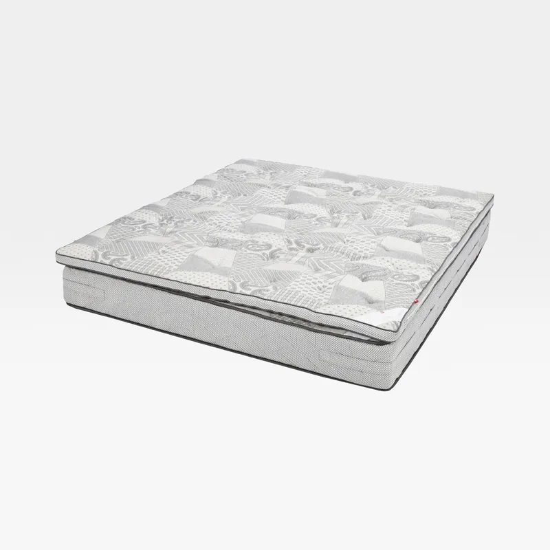 BLISS latex foam mattress pad grey - 180x200cm