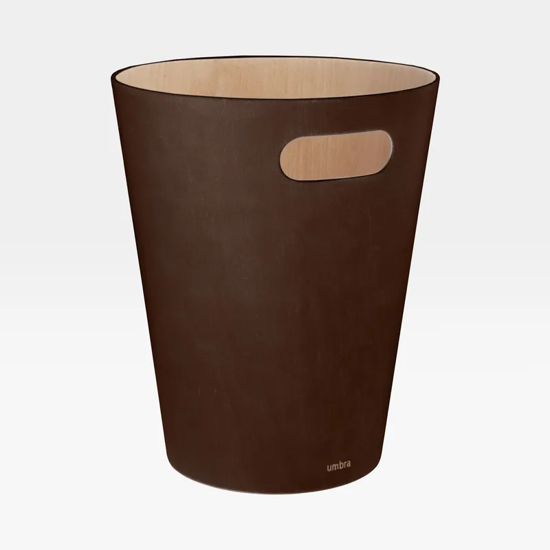 WOODROW waste can brown