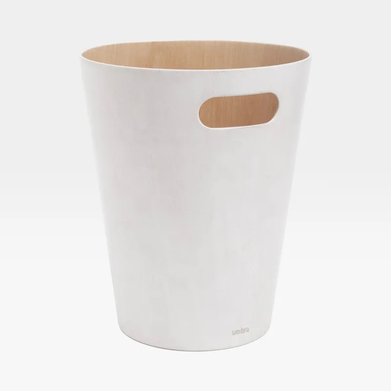 WOODROW waste can white