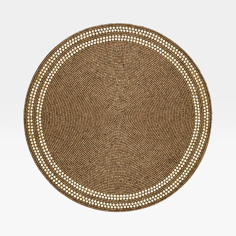 SUJAY placemat gold - dia 38cm