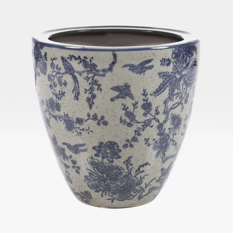 MIYAKO planter blue - H18cm