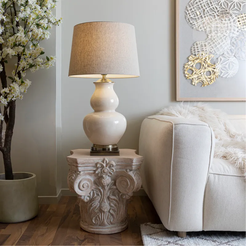 MIYU table lamp cream - H79cm