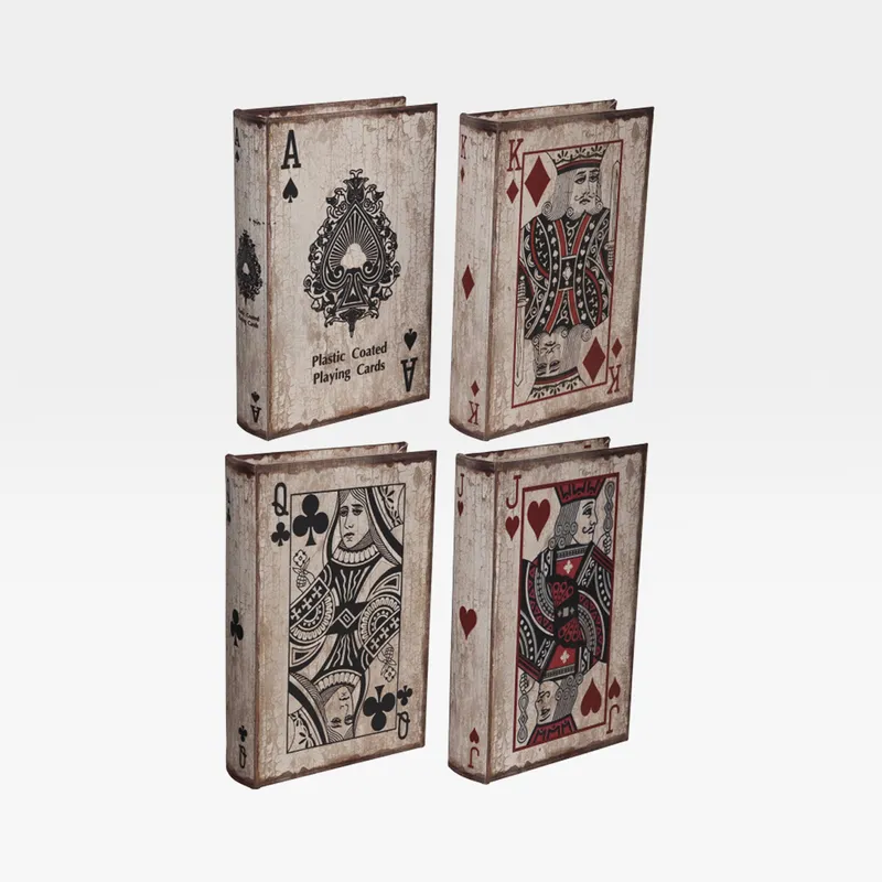 ANTIQUE box cream assorted 4
