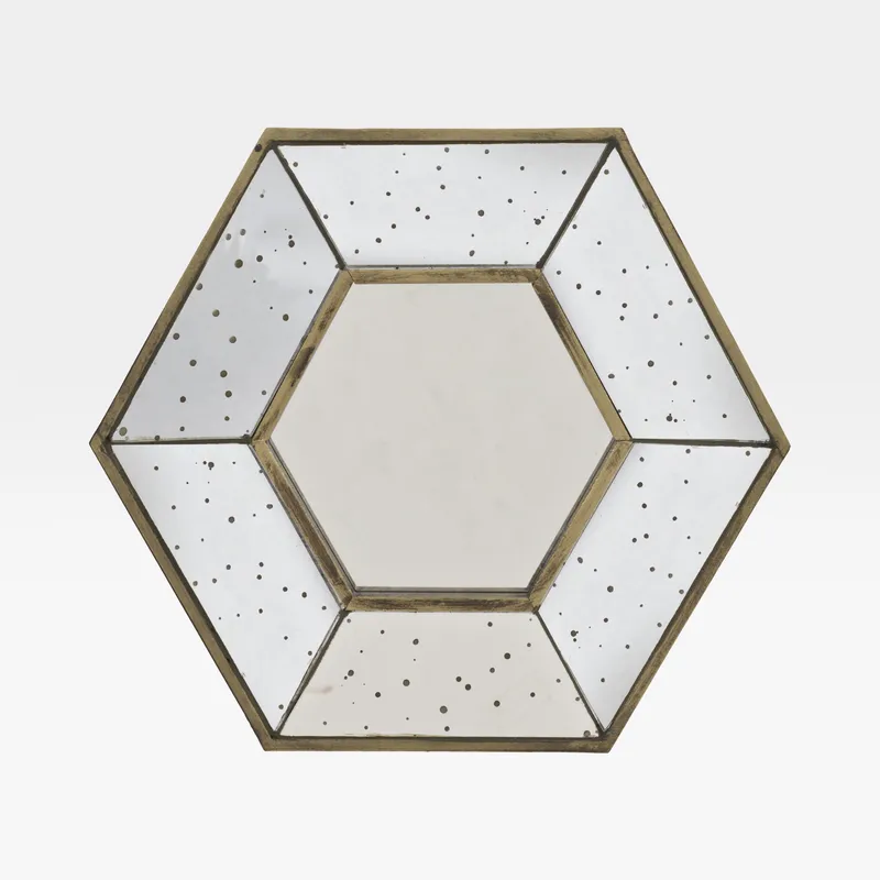 ANTEMIR wall mirror bronze - 37x32cm