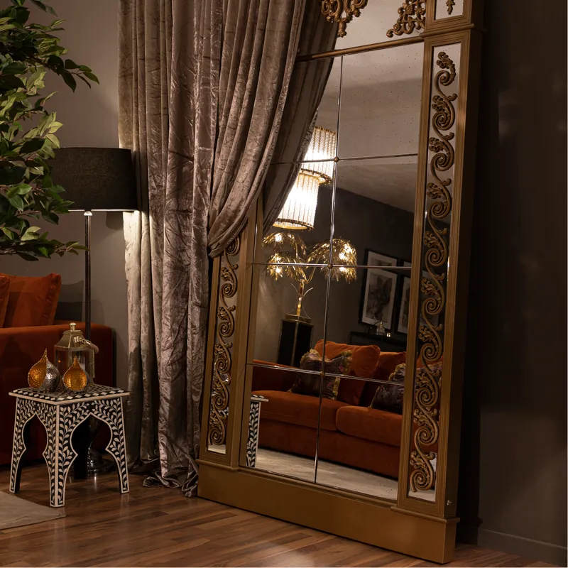 NICOLAS lantern gold - H27cm