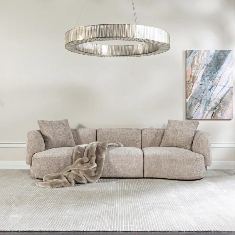 SYDNEY modular sofa taupe set II