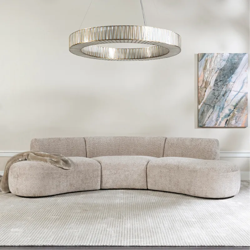 SYDNEY modular sofa taupe set VII