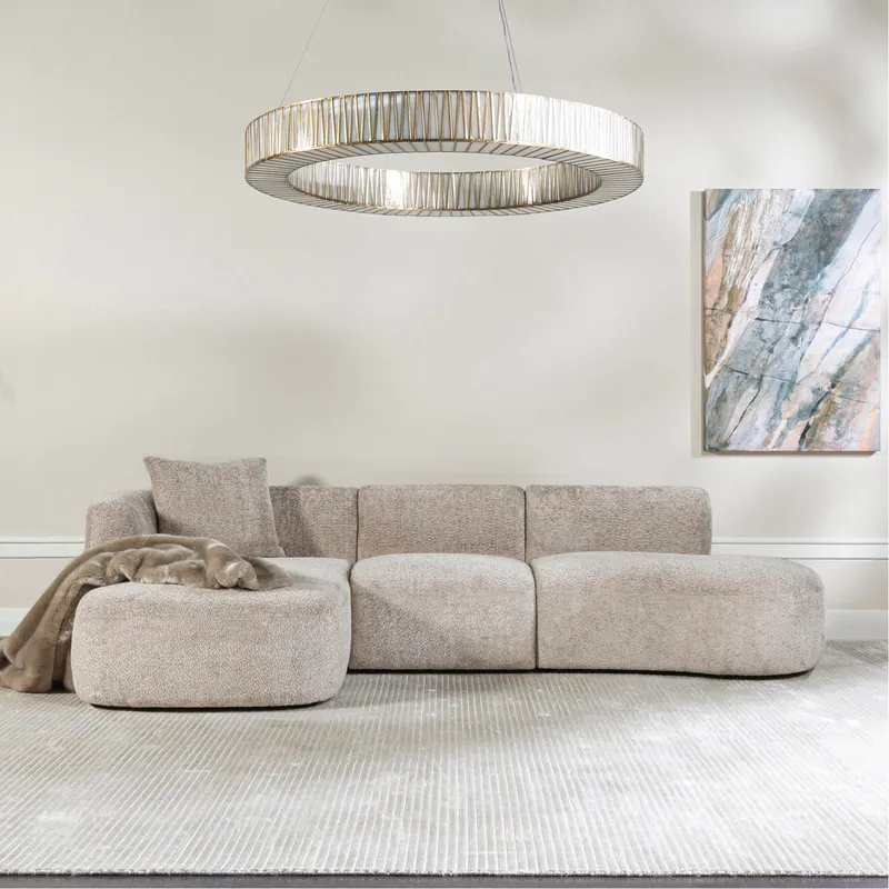 SYDNEY modular sofa taupe set XII