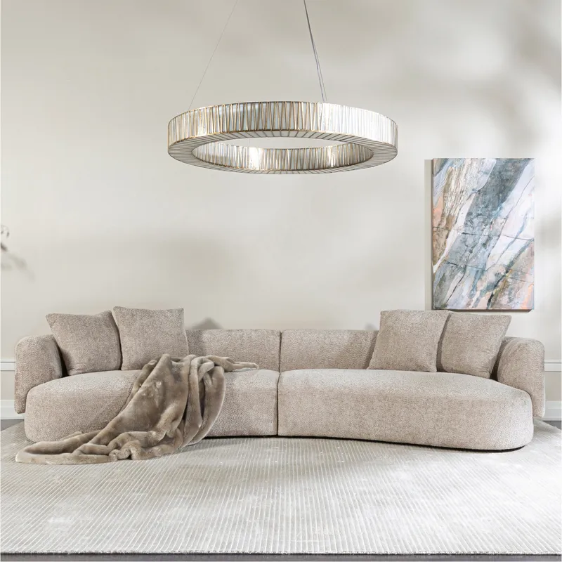 SYDNEY modular sofa taupe set XXI