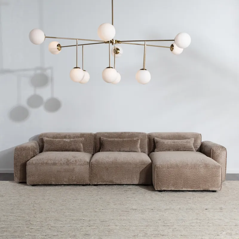 LEOPOLD modular sofa beige set III