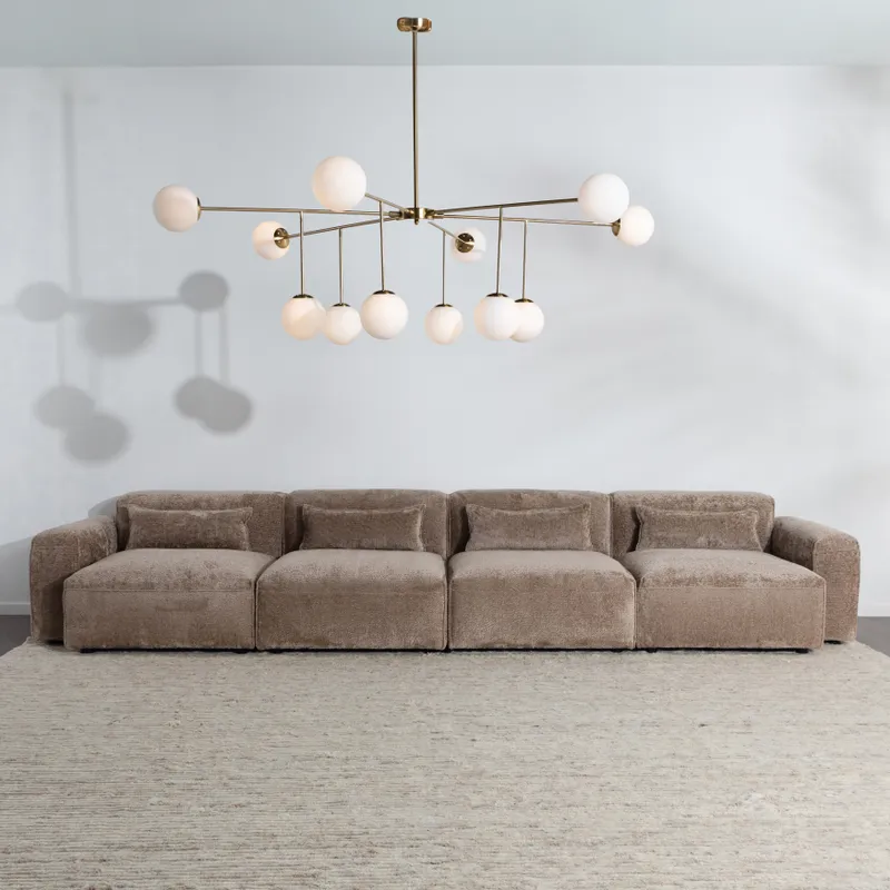 LEOPOLD modular sofa beige set V