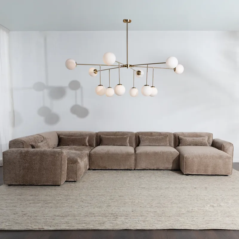 LEOPOLD modular sofa beige set X