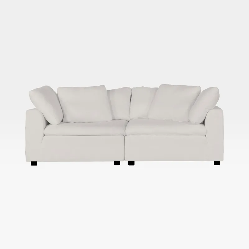 SUNLIGHT SP modular sofa white set I - large
