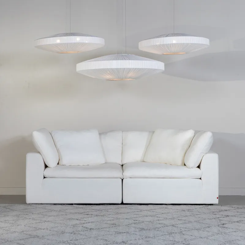 SUNLIGHT SP modular sofa white set I - large