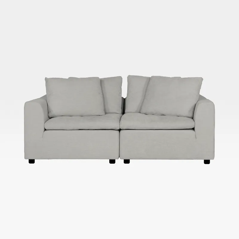 LIGHT modular sofa natural set I