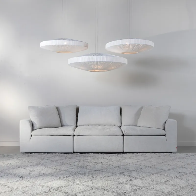 LIGHT modular sofa natural set II