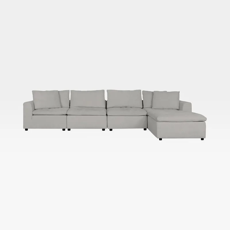 LIGHT modular sofa natural set IV