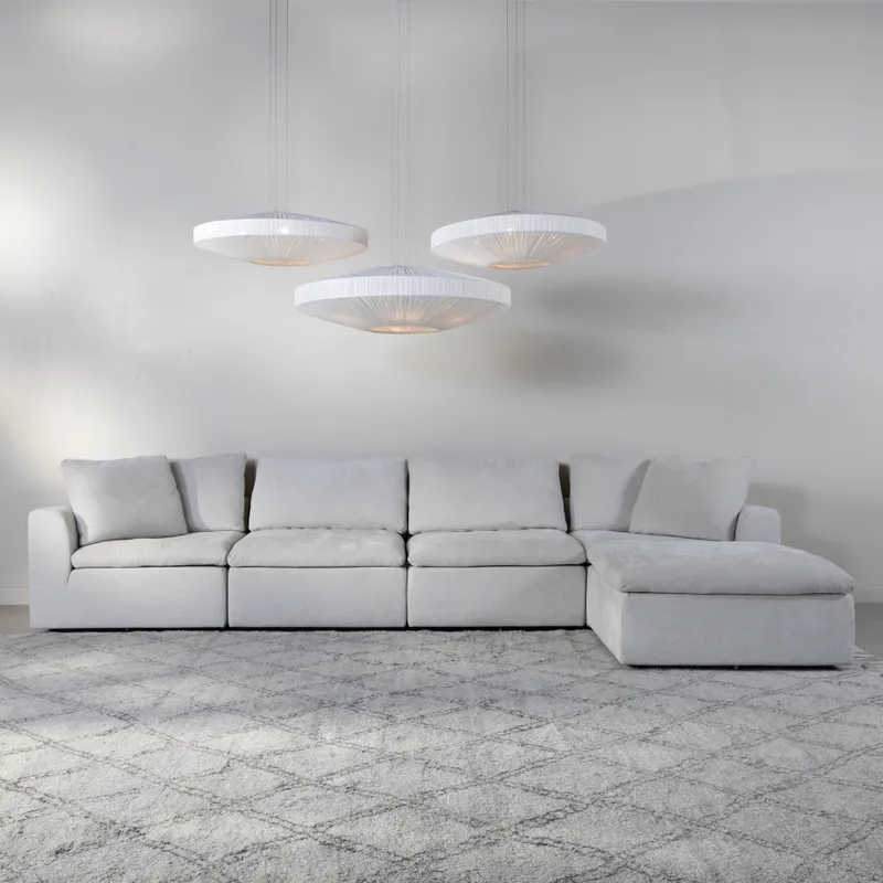LIGHT modular sofa natural set IV