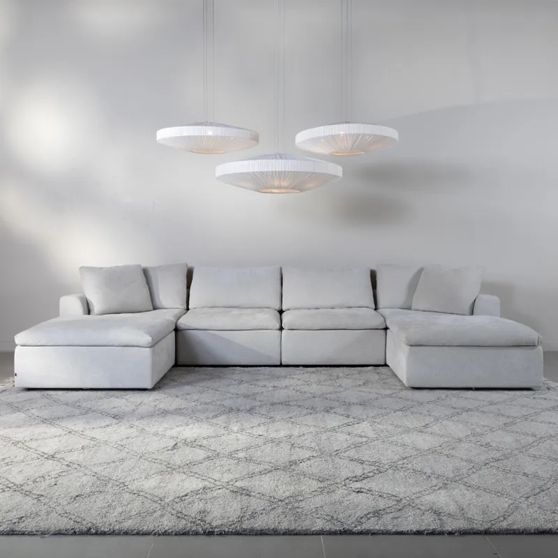 LIGHT modular sofa natural set VI