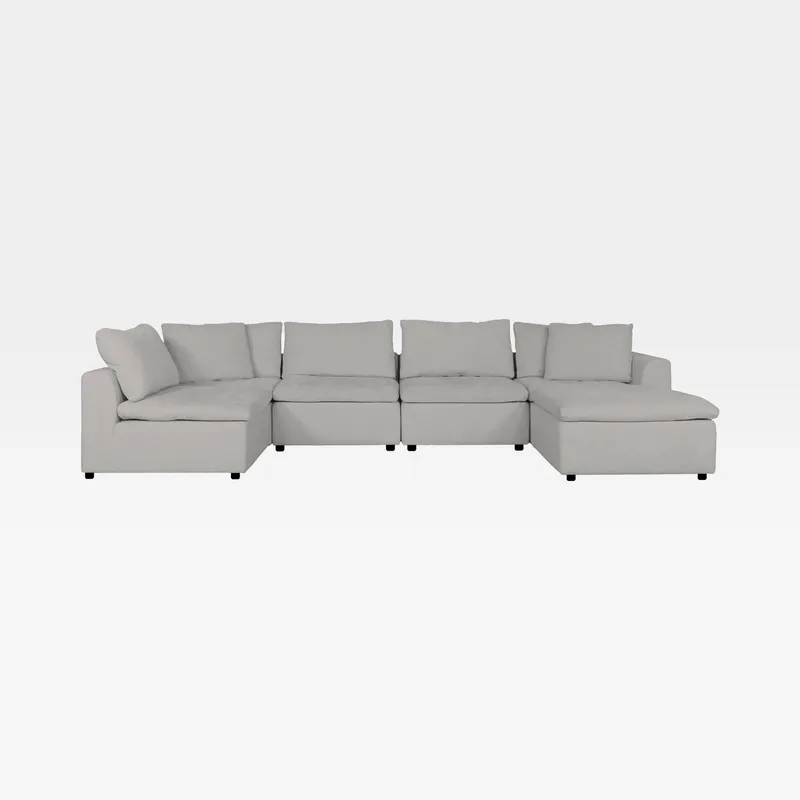 LIGHT modular sofa natural set VIII