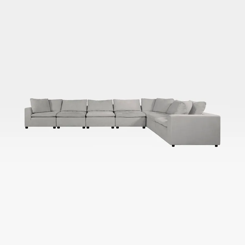 LIGHT modular sofa natural set XI