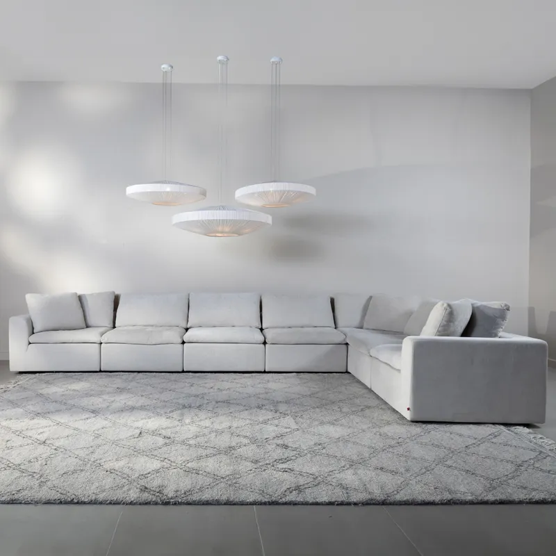 LIGHT modular sofa natural set XI