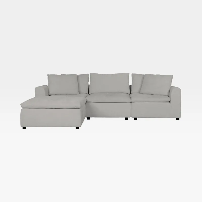 LIGHT modular sofa natural set XV
