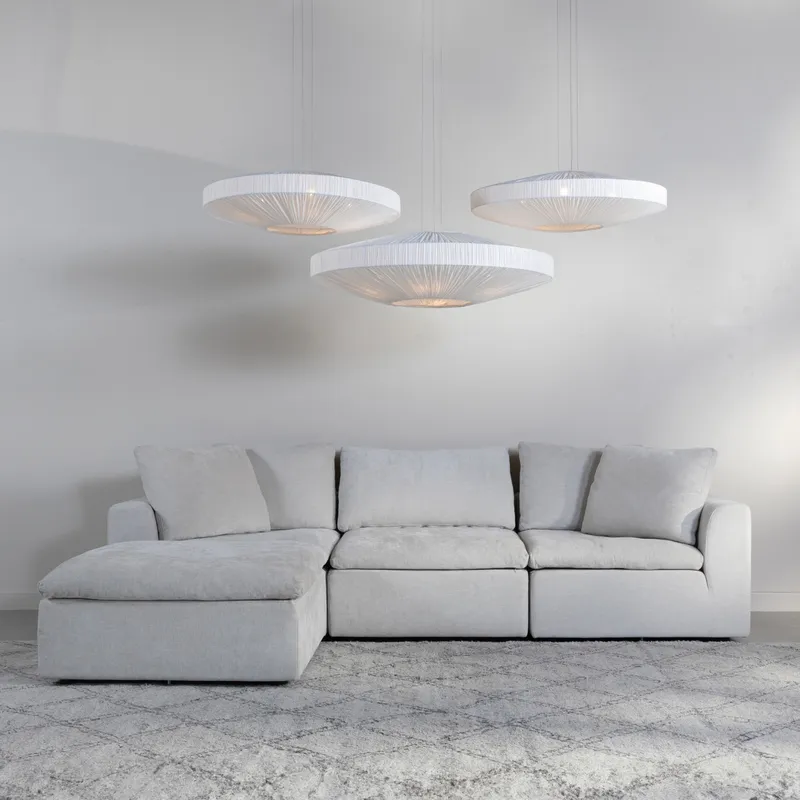 LIGHT modular sofa natural set XV