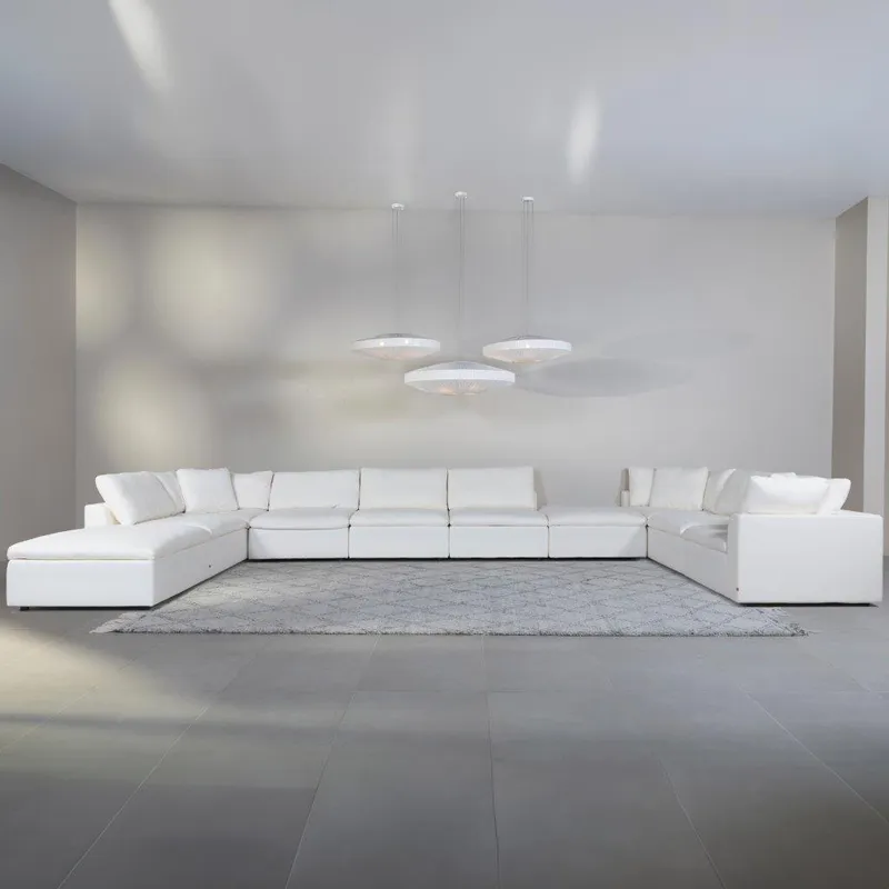 SUNLIGHT SP modular sofa white set XX - large