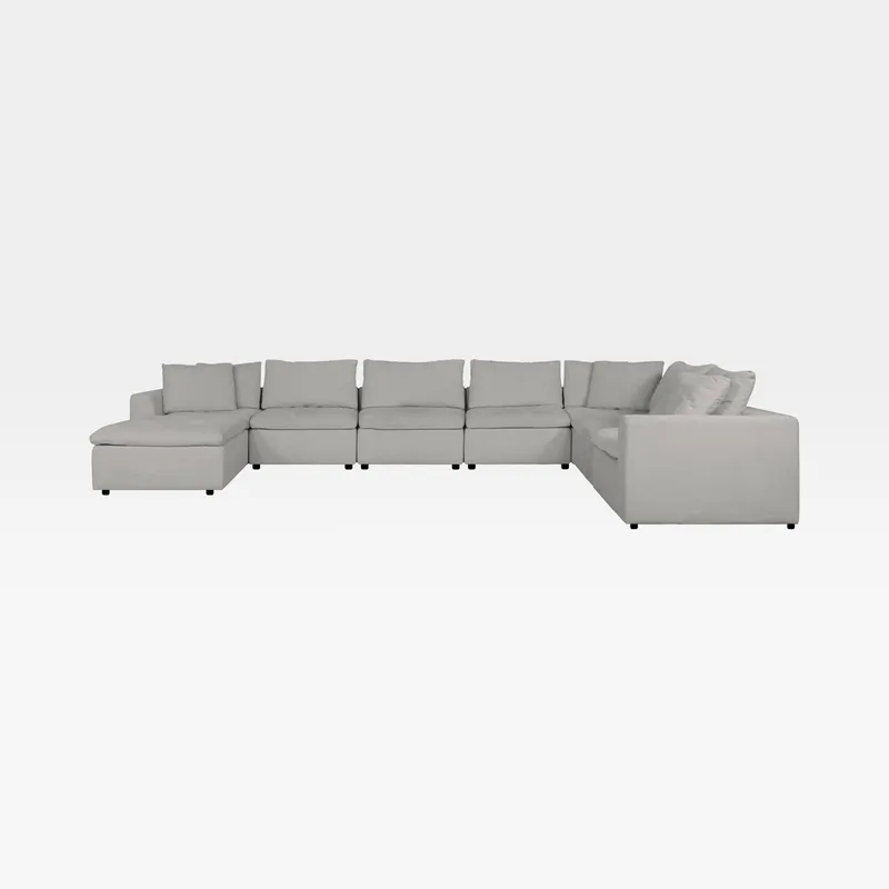 LIGHT modular sofa natural set XVII