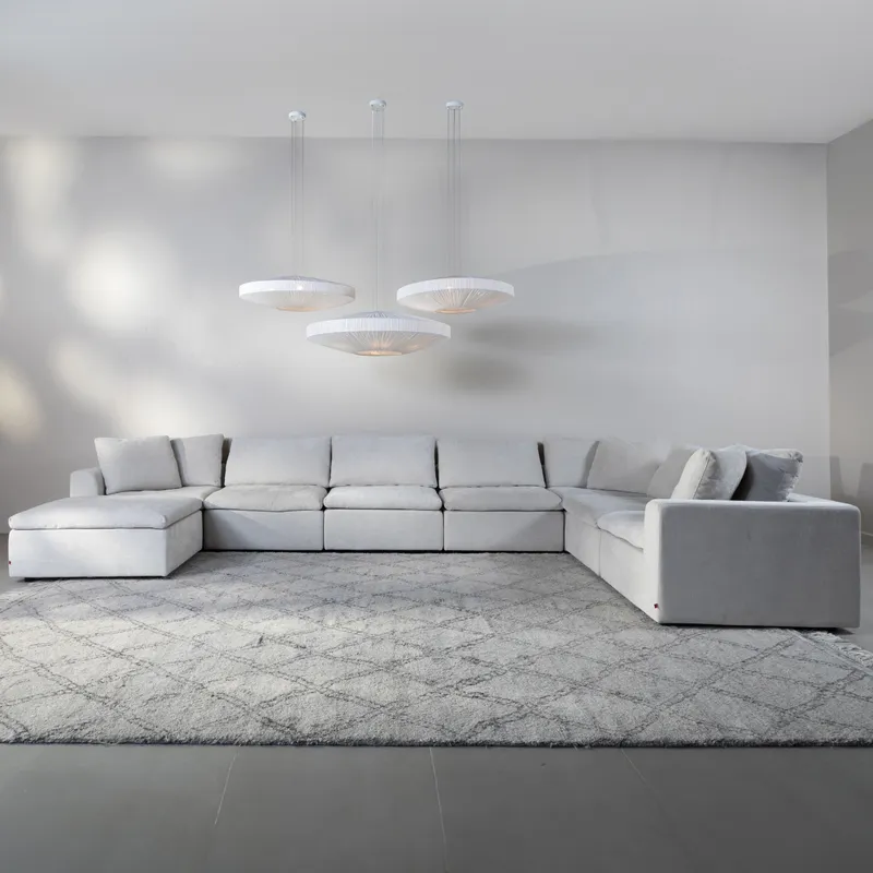 LIGHT modular sofa natural set XVII