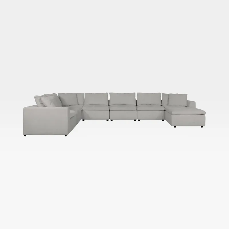 LIGHT modular sofa natural set XVIII